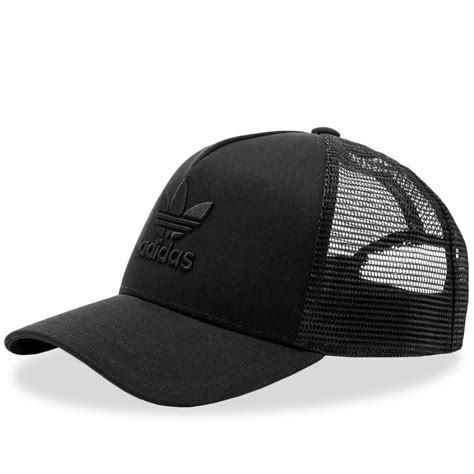 adidas trucker cap black